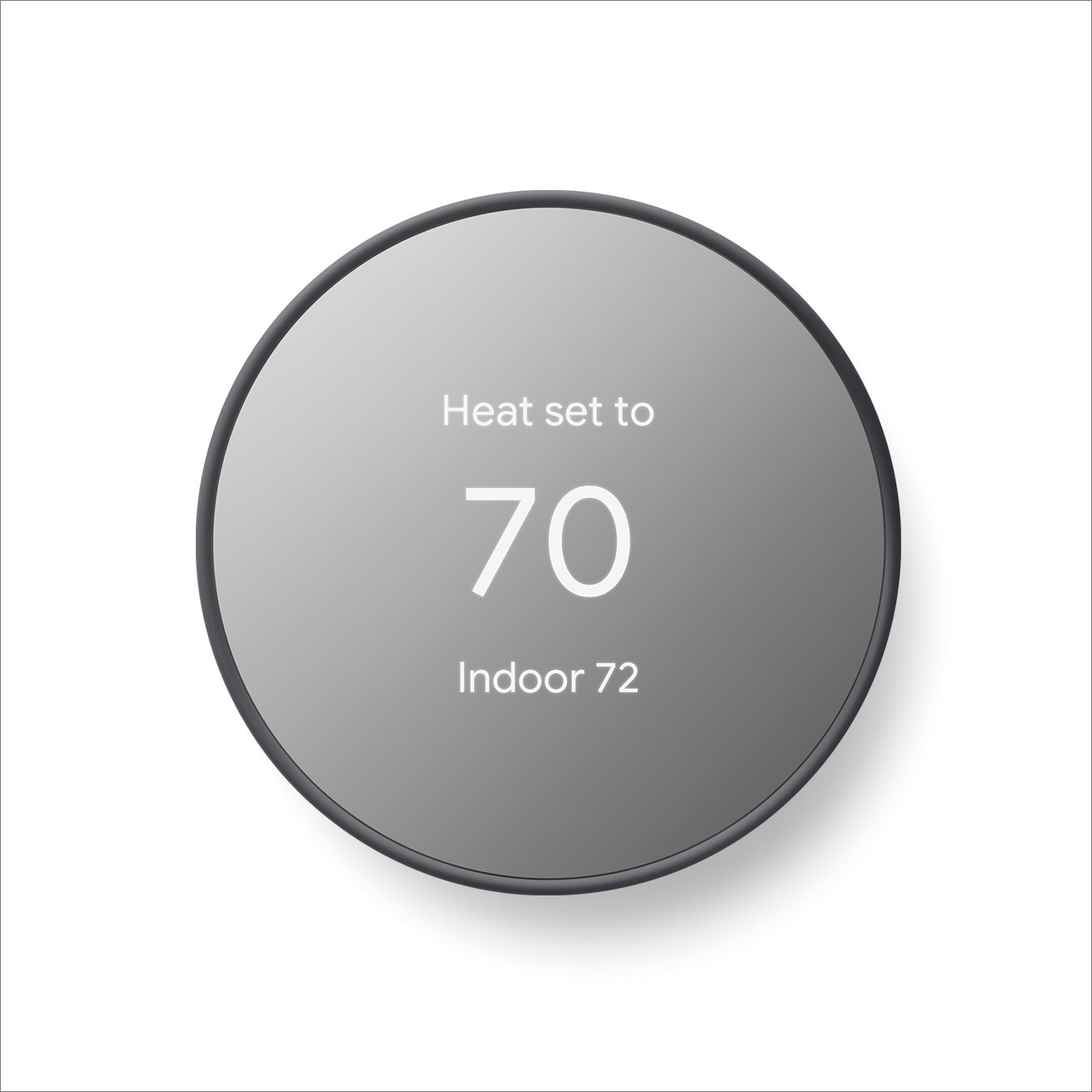 slide 2 of 6, Google Nest Thermostat with Wi-Fi Compatibility - Charcoal, 1 ct