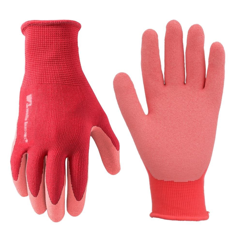 slide 1 of 5, Wells Lamont Small/Medium Pink Latex dipped Latex 1 -Pairs, 1 ct