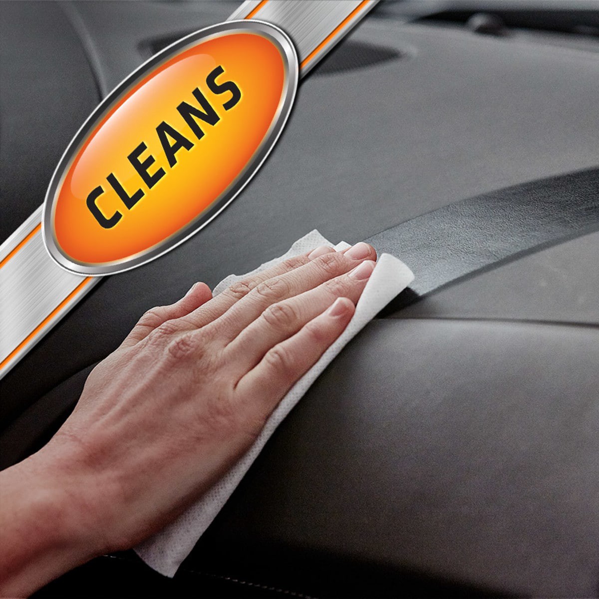 slide 3 of 4, Armor All Orange Air Freshening Cleaning Wipes 25 -Count Wipes Car Interior Cleaner, 1 ct