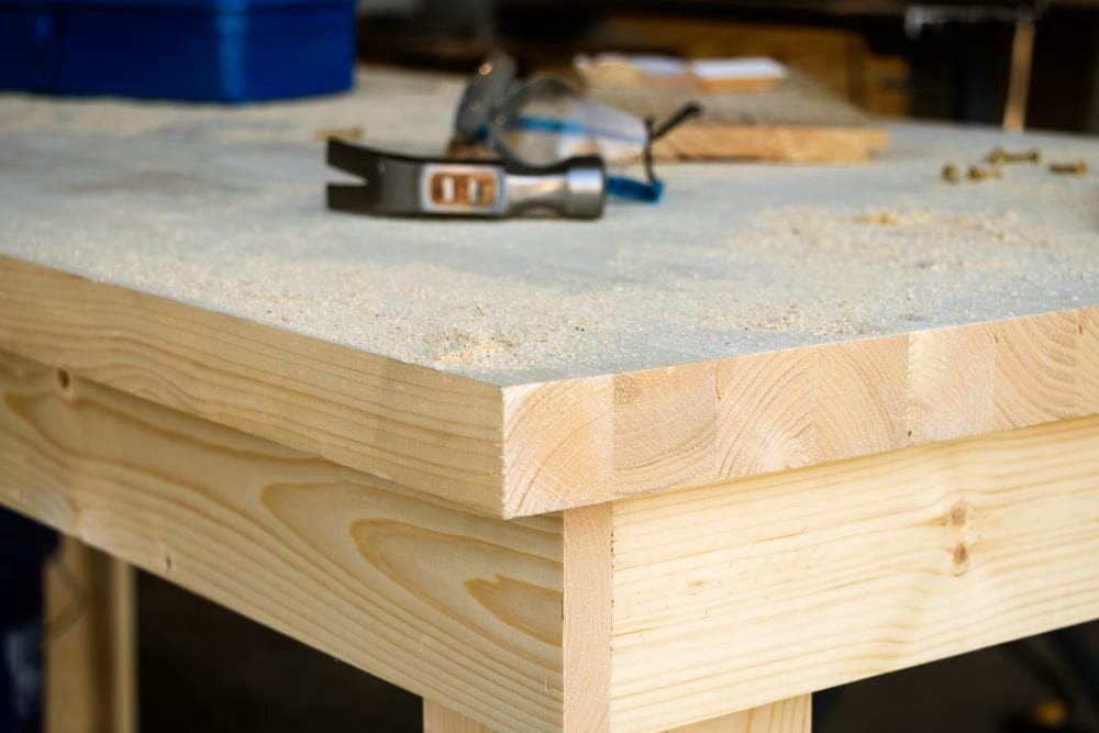 slide 6 of 6, RELIABILT 1-1/2-in x 30-in x 4-ft Unfinished Stain grade S4S Euro spruce Edge-glued Softwood Board, 1 ct