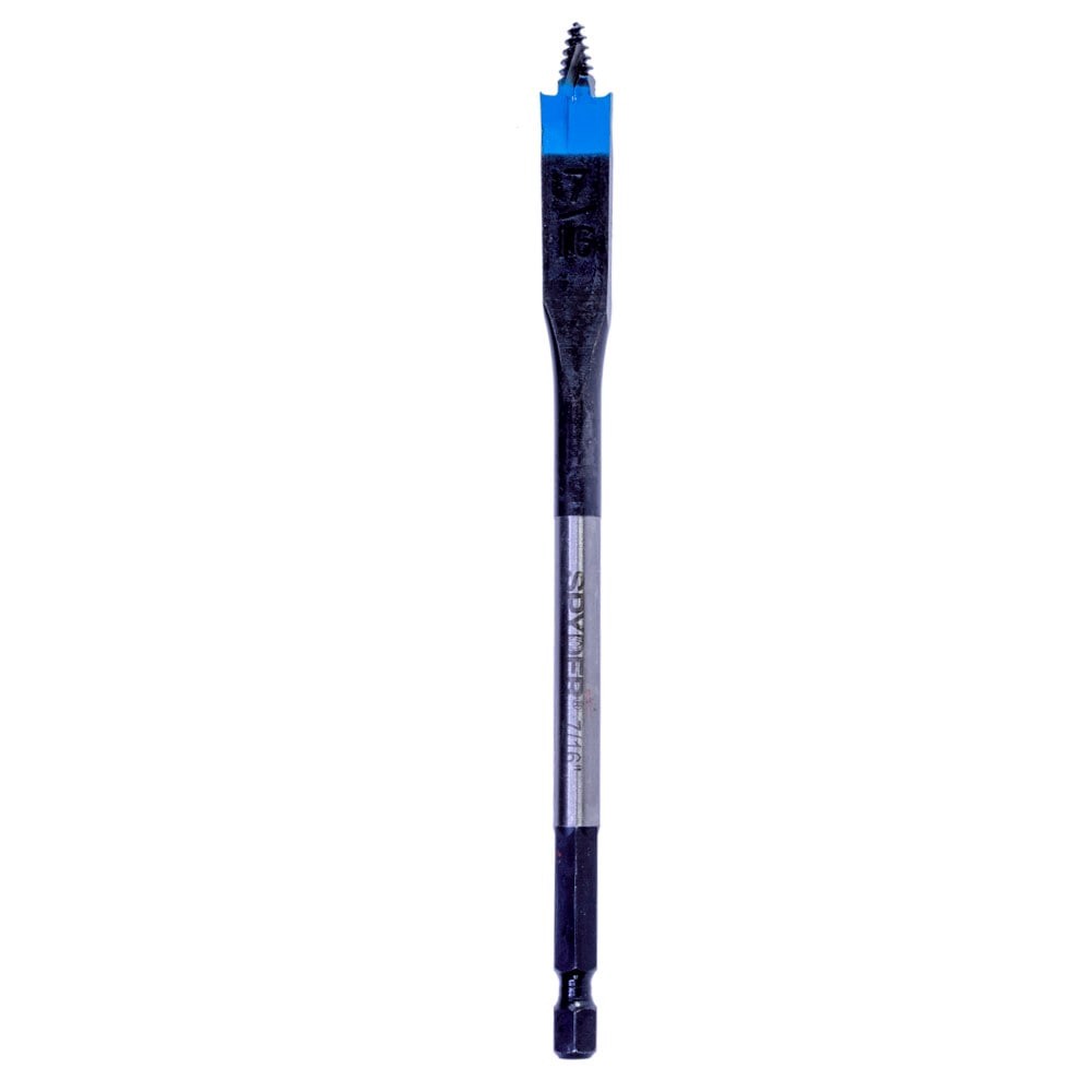 slide 1 of 6, Spyder Stinger 7/16-in x 6-in Woodboring Spade Drill Bit, 1 ct