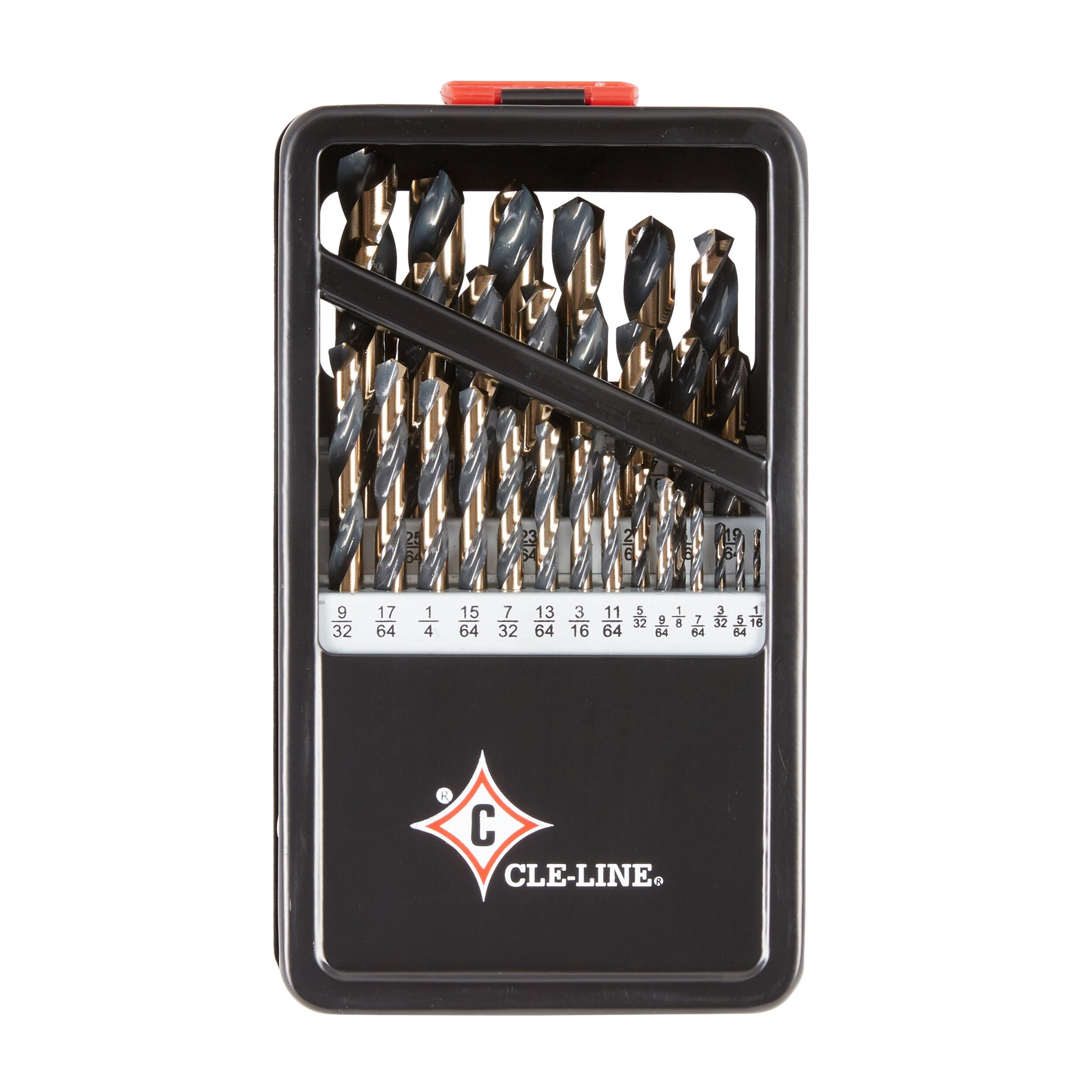 slide 3 of 3, CLE-LINE 29 -Piece Assorted x High-speed steel Self-centering Twist Drill Bit Set, 1 ct