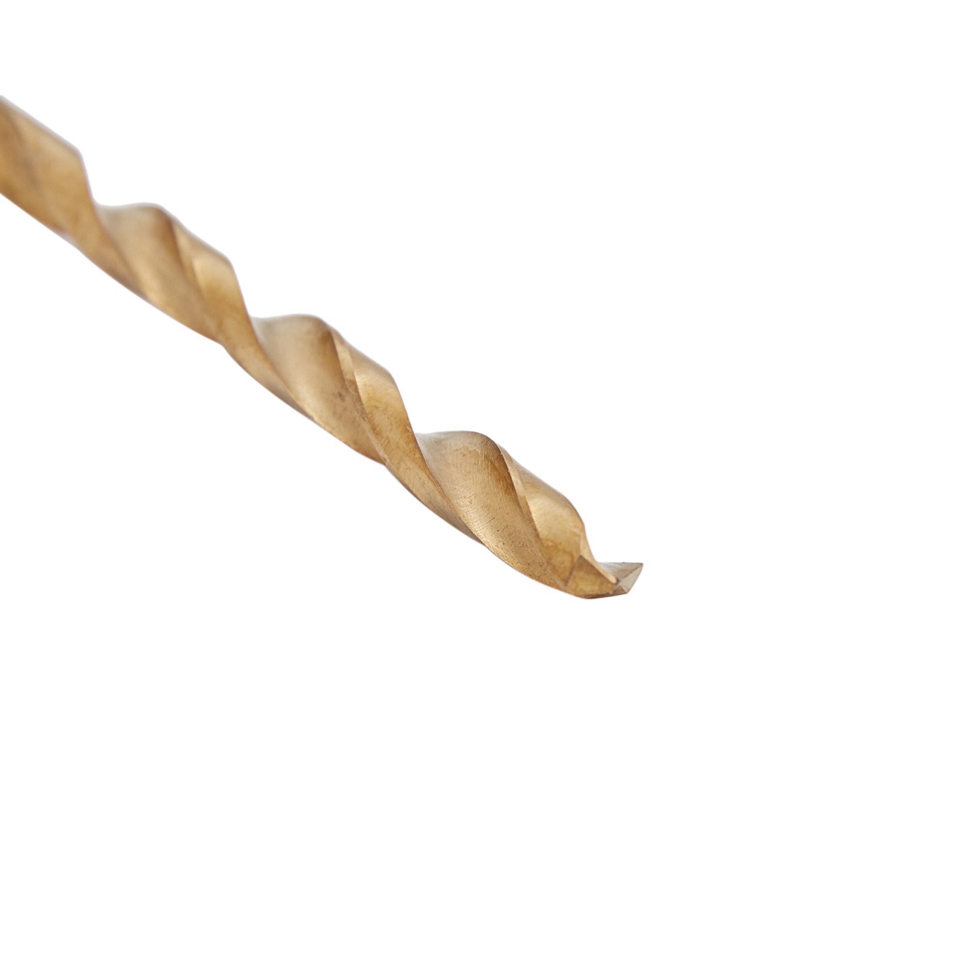 slide 2 of 3, Kobalt x 4-1/4-in Titanium coated HSS Jobber length Twist Drill Bit, 1 ct