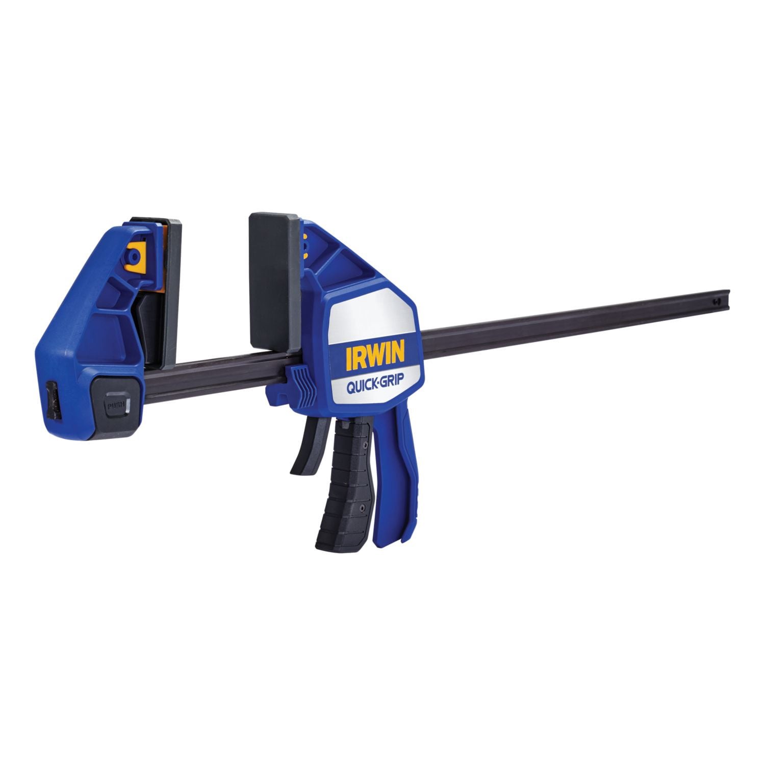 slide 2 of 6, IRWIN QUICK-GRIP 24-in Heavy-Duty One Handed 600-lb Bar Clamp, 1 ct