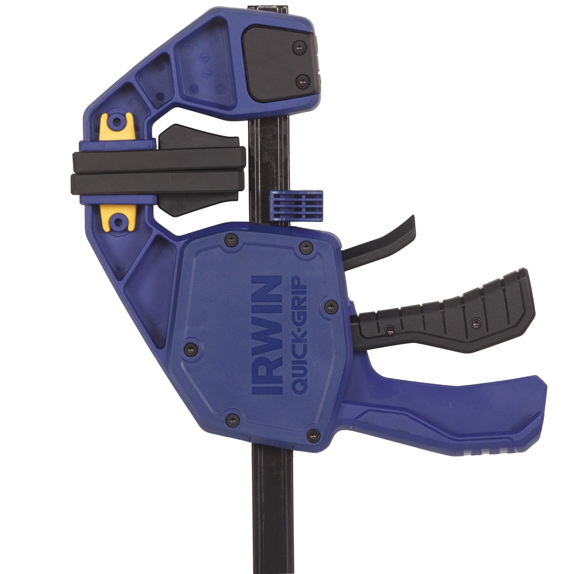 slide 4 of 6, IRWIN QUICK-GRIP 24-in Heavy-Duty One Handed 600-lb Bar Clamp, 1 ct