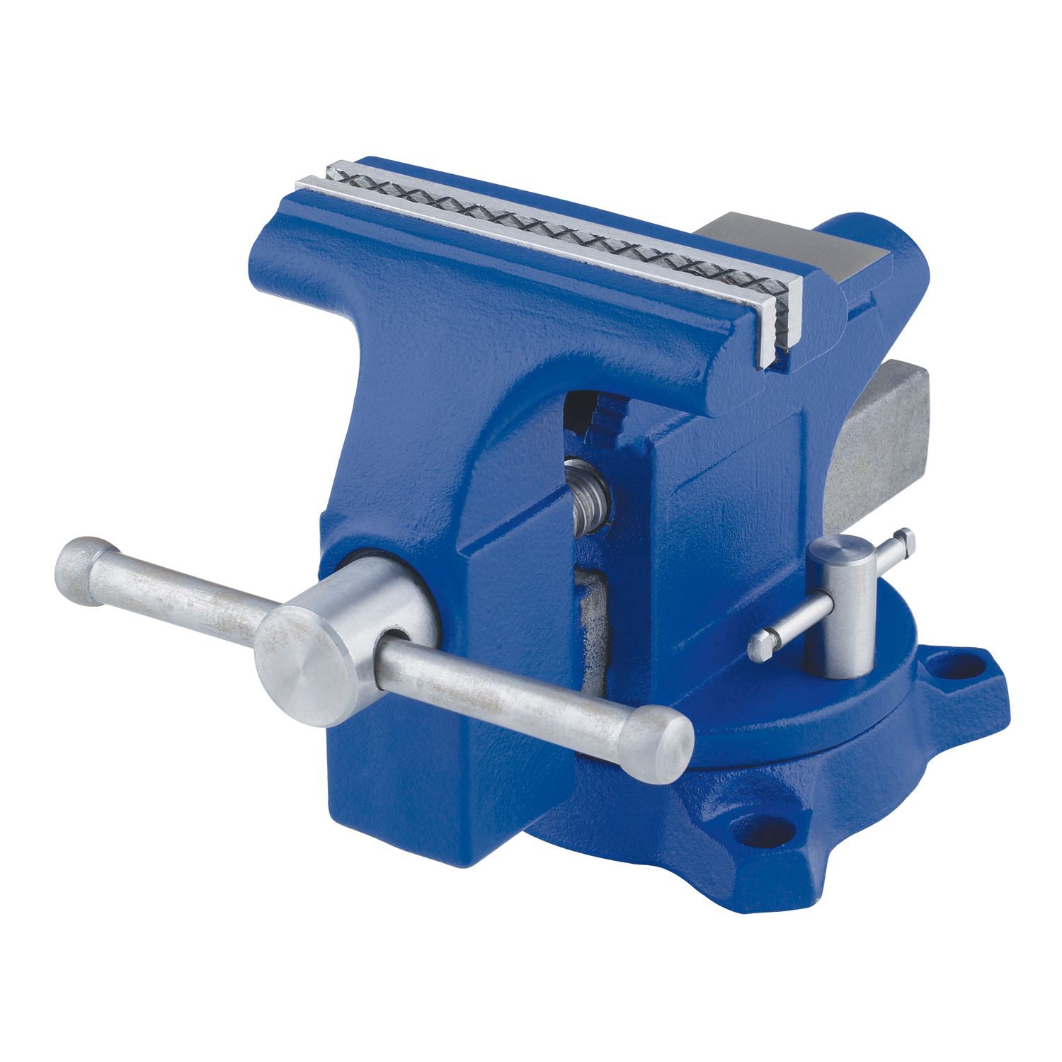 slide 3 of 6, IRWIN 4-1/2-in Cast iron Light-Duty Workshop Vise, 1 ct