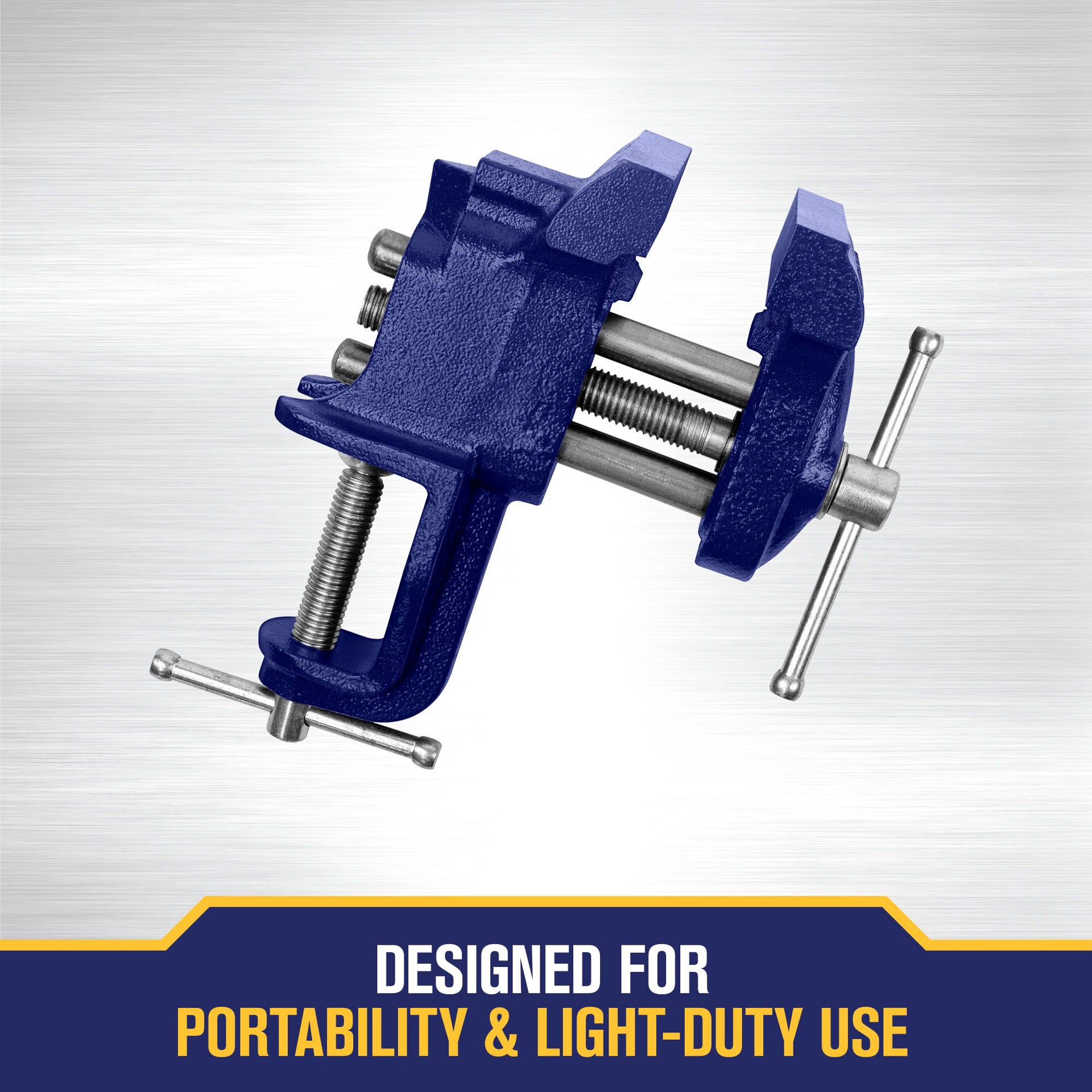 slide 3 of 6, IRWIN 3-in Cast iron Clamp-on Vise, 1 ct
