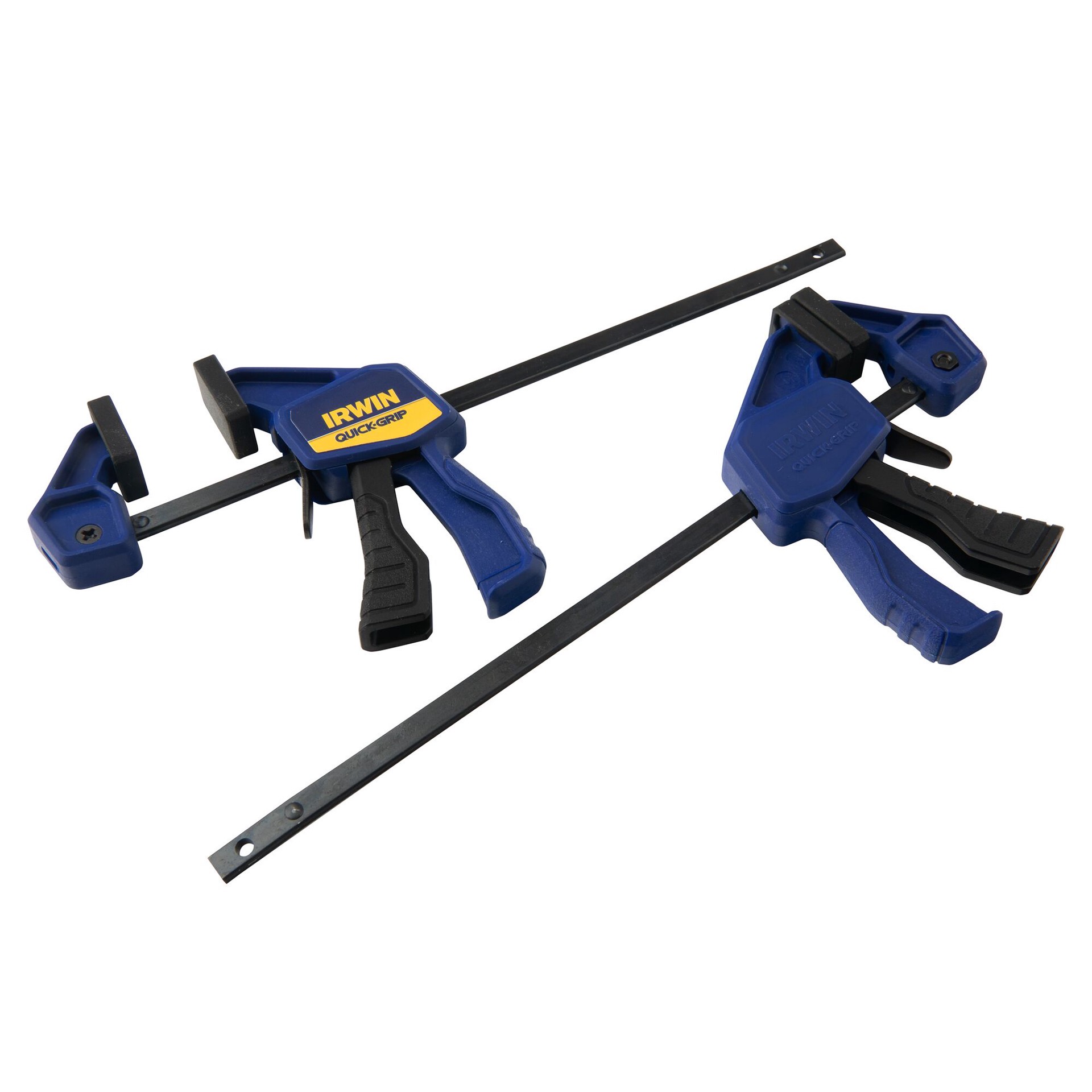 slide 5 of 6, IRWIN QUICK-GRIP 2 -Pack 4-1/4-in Micro Handed 35-lb Bar Clamp, 1 ct