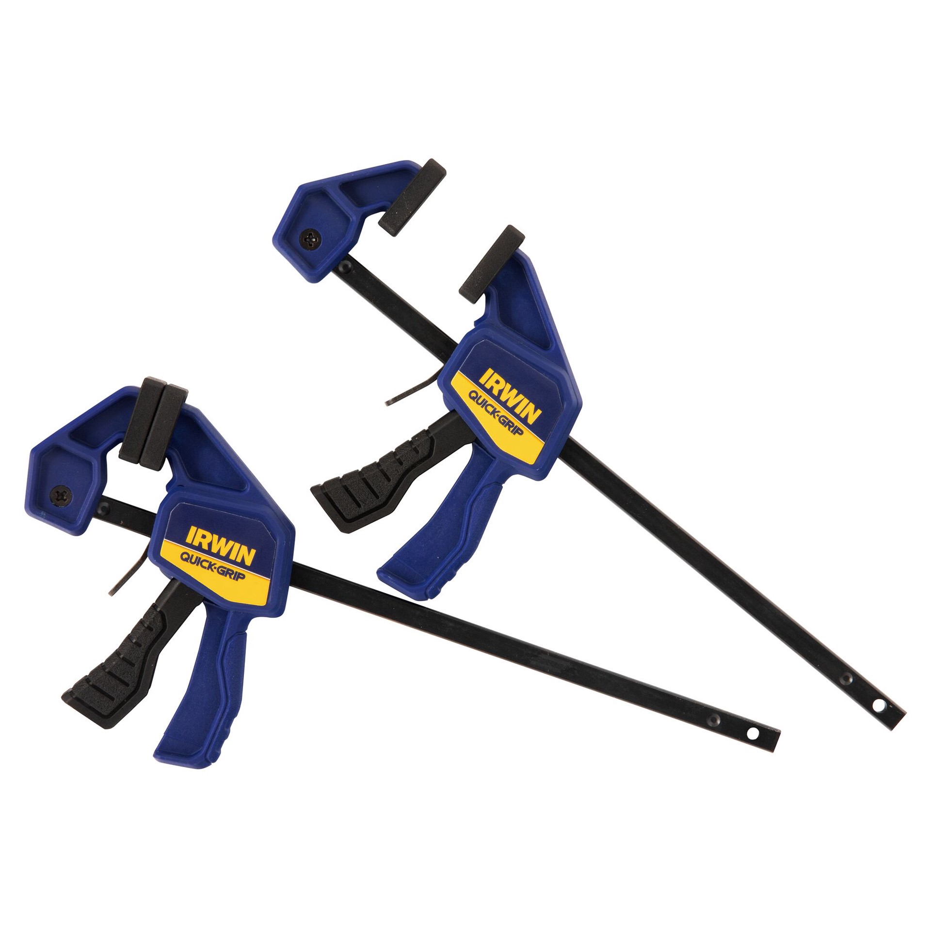 slide 6 of 6, IRWIN QUICK-GRIP 2 -Pack 4-1/4-in Micro Handed 35-lb Bar Clamp, 1 ct