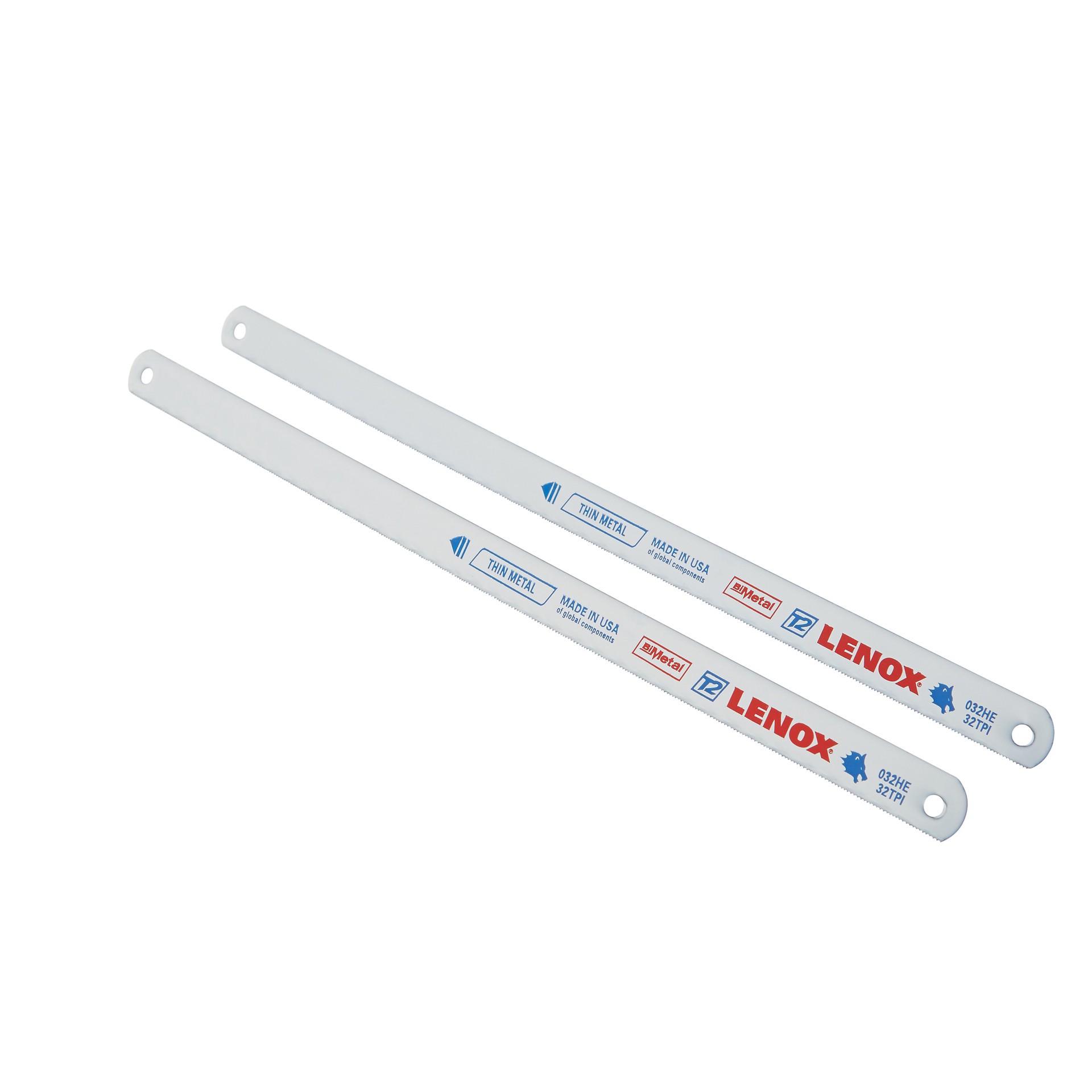 slide 1 of 3, LENOX 10-in Bi-metal Medium cut Hacksaw blade 2 -Pack, 1 ct