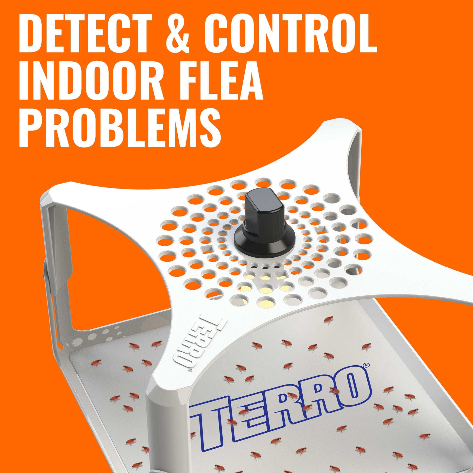 slide 2 of 6, TERRO Refillable Flea Indoor Glue Device Insect Trap, 1 ct