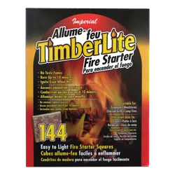 IMPERIAL Timberlite 5.22-lb Natural Firestarter 144 -Pack