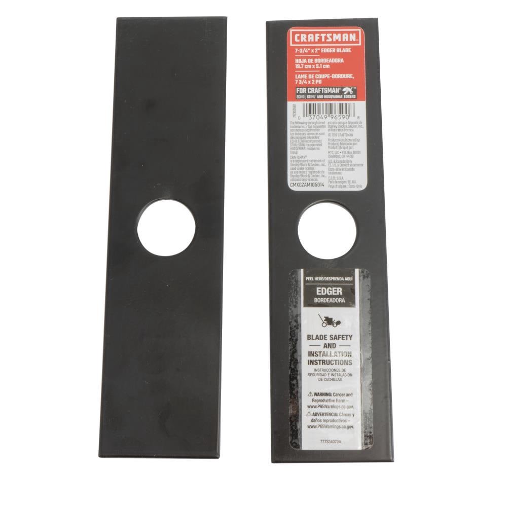 slide 2 of 4, CRAFTSMAN 2-in x 7.75-in Stick edger Edger blade, 1 ct
