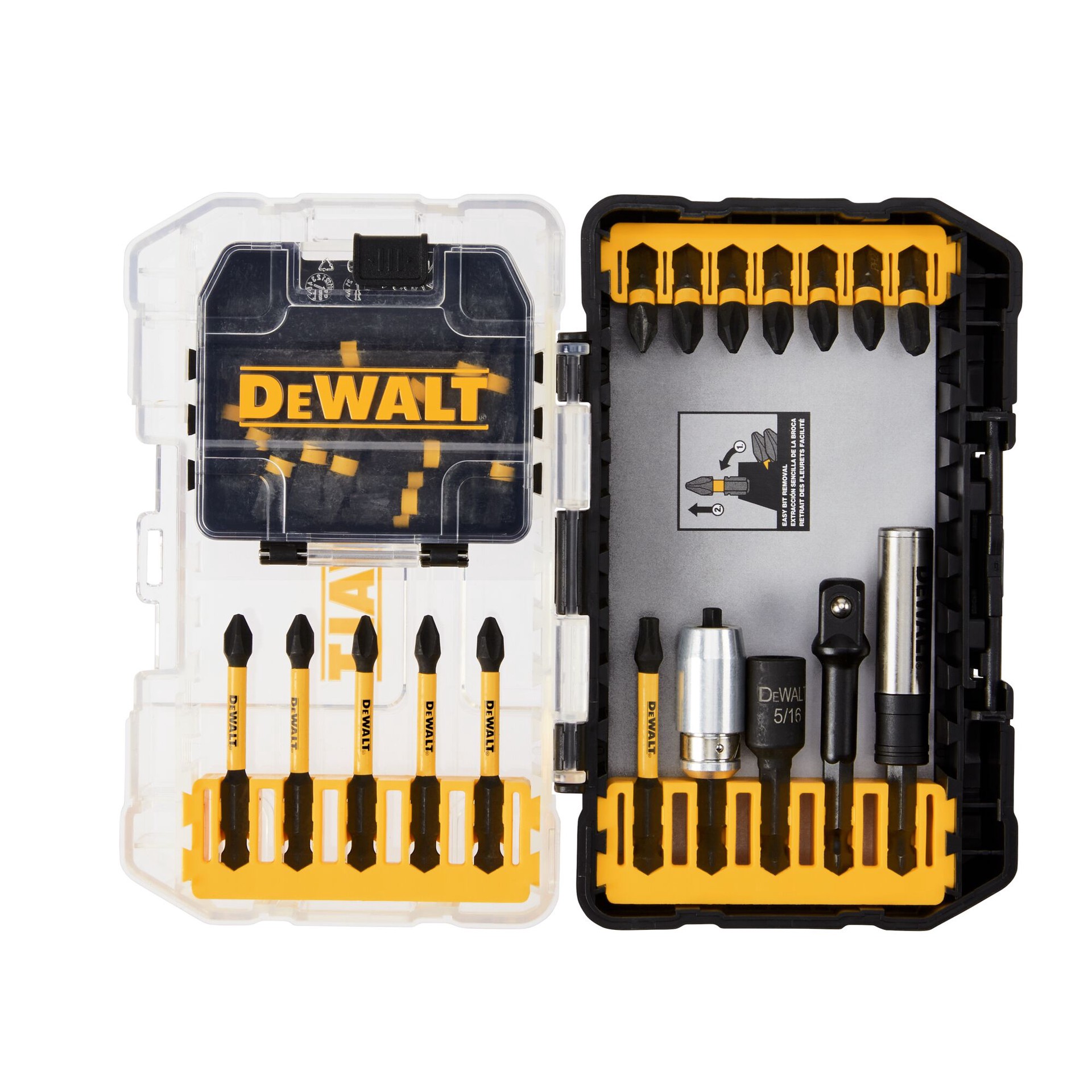 slide 1 of 6, DEWALT Flex Torq Impact Driver Bit Set 32 -Piece, 1 ct
