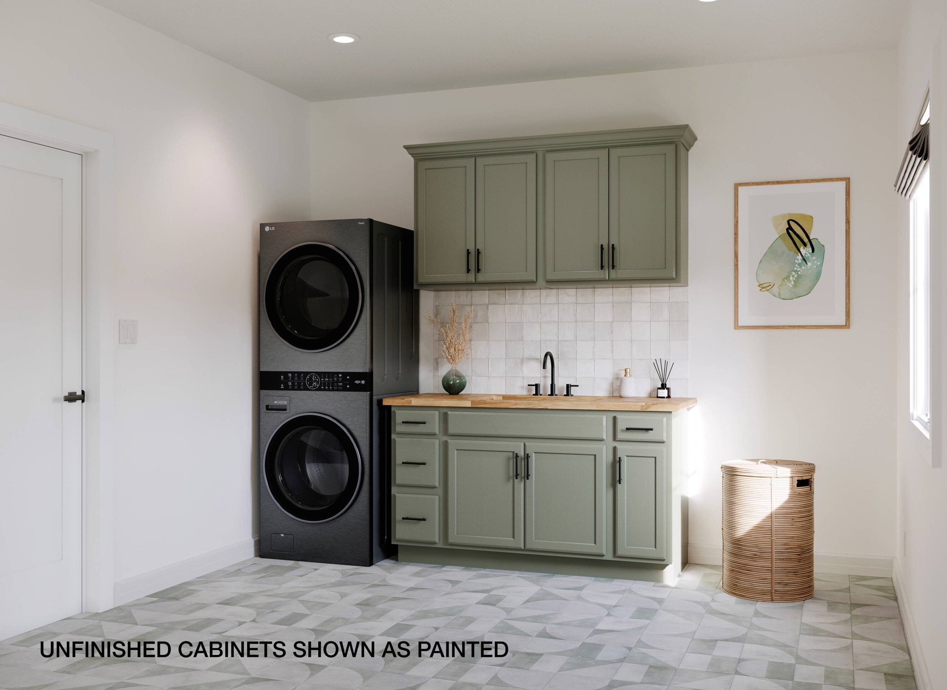 slide 5 of 6, Project Source Oak Brook 30-in W x 30-in H x 12-in D Natural Unfinished Oak Wall Fully Assembled Cabinet Flat Panel Square, 1 ct