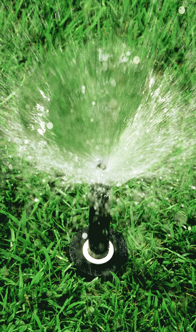 slide 3 of 6, Rain Bird 8-ft - 15-ft Full-circle Spray 4-in Pop-up spray head sprinkler, 1 ct