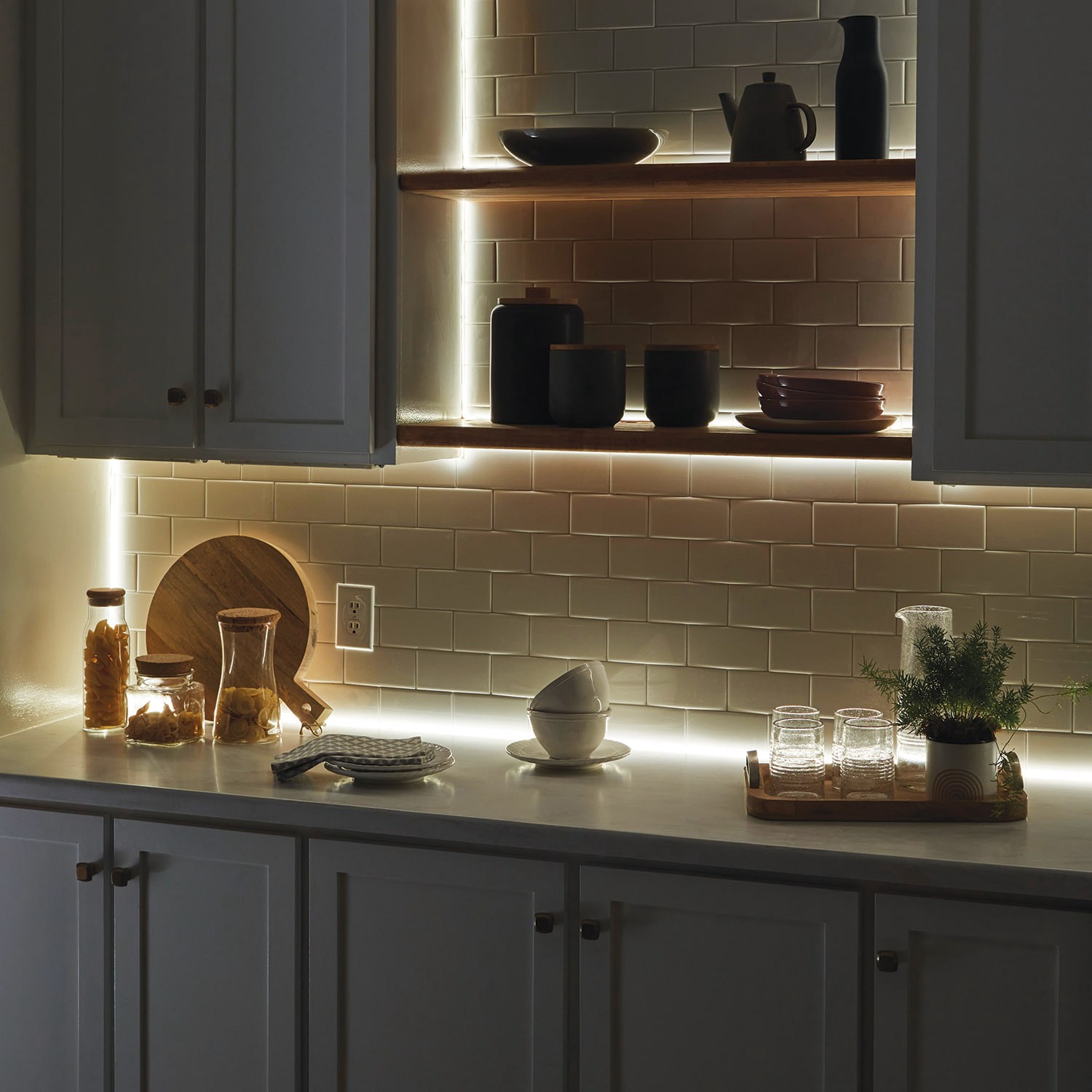 slide 3 of 6, Utilitech LED Cool White Tape Light, 1 ct