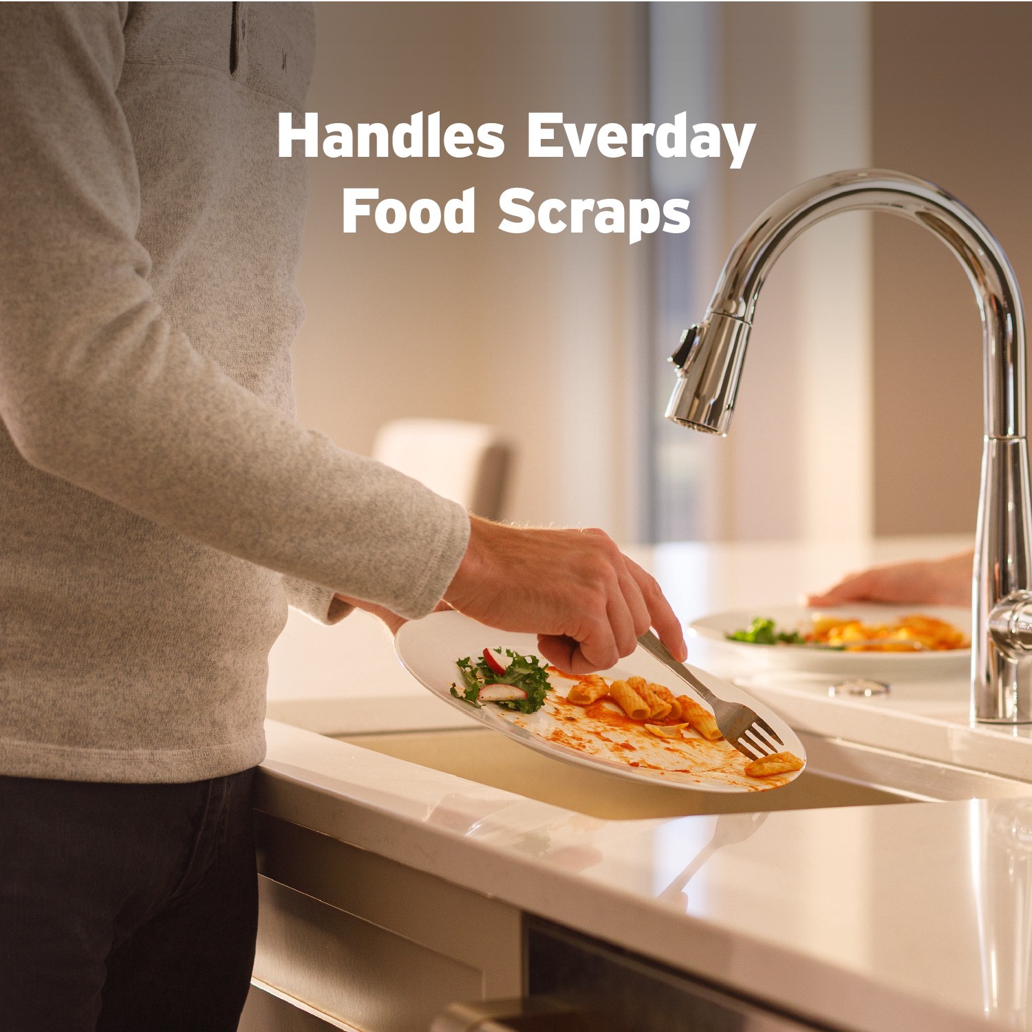 slide 4 of 6, InSinkErator Badger 1XL Continuous feed 1/3-HP Septic Safe Non-corded Garbage Disposal, 1 ct