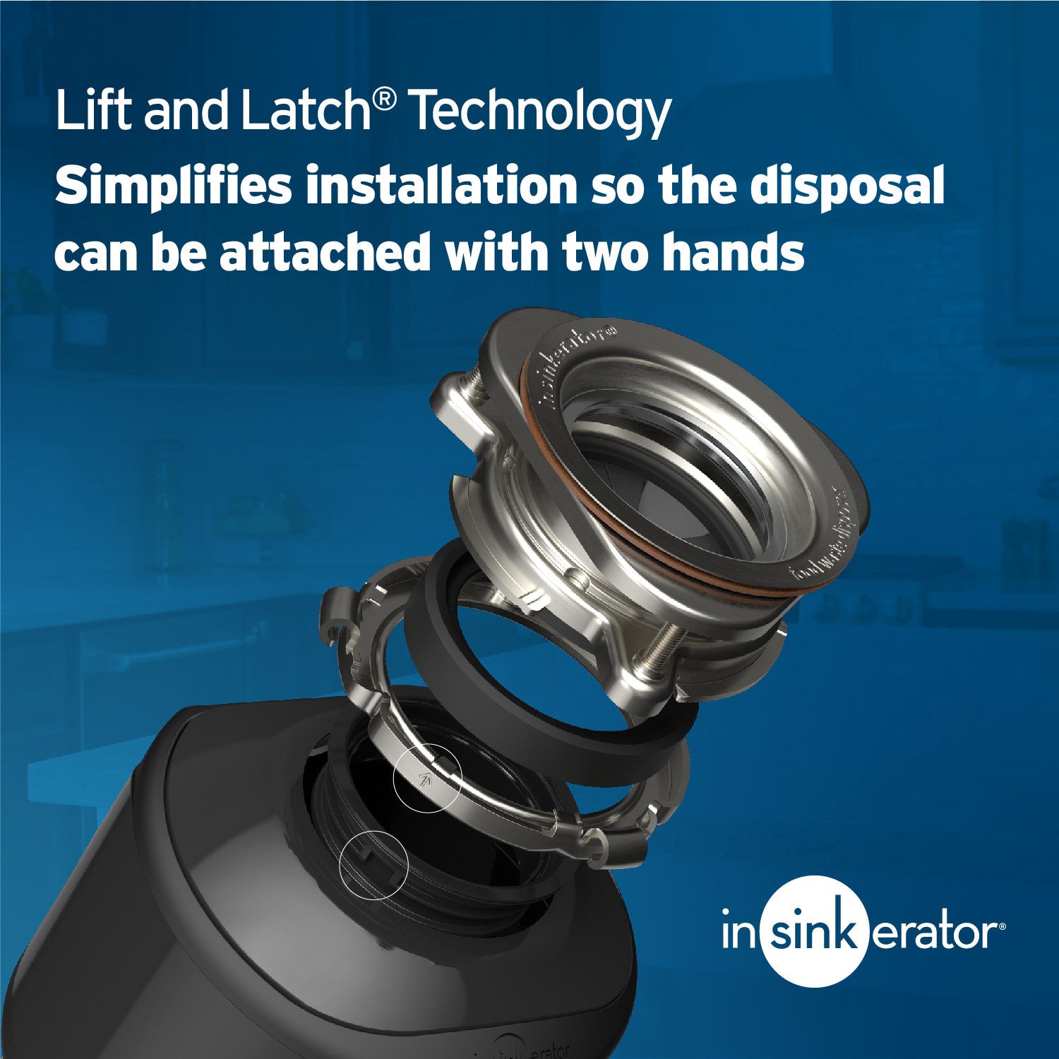 slide 5 of 6, InSinkErator Badger 1XL Continuous feed 1/3-HP Septic Safe Corded Garbage Disposal, 1 ct