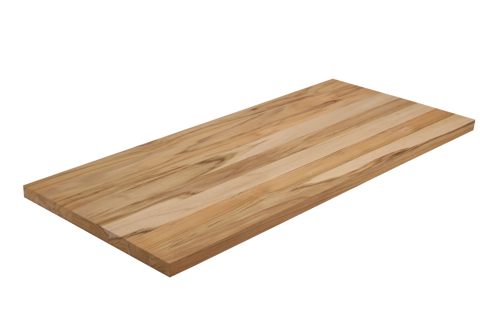 slide 5 of 6, RELIABILT 1-in x 16-in x 3-ft Unfinished FAS Better S4S Teak Edge-glued Hardwood Board, 1 ct