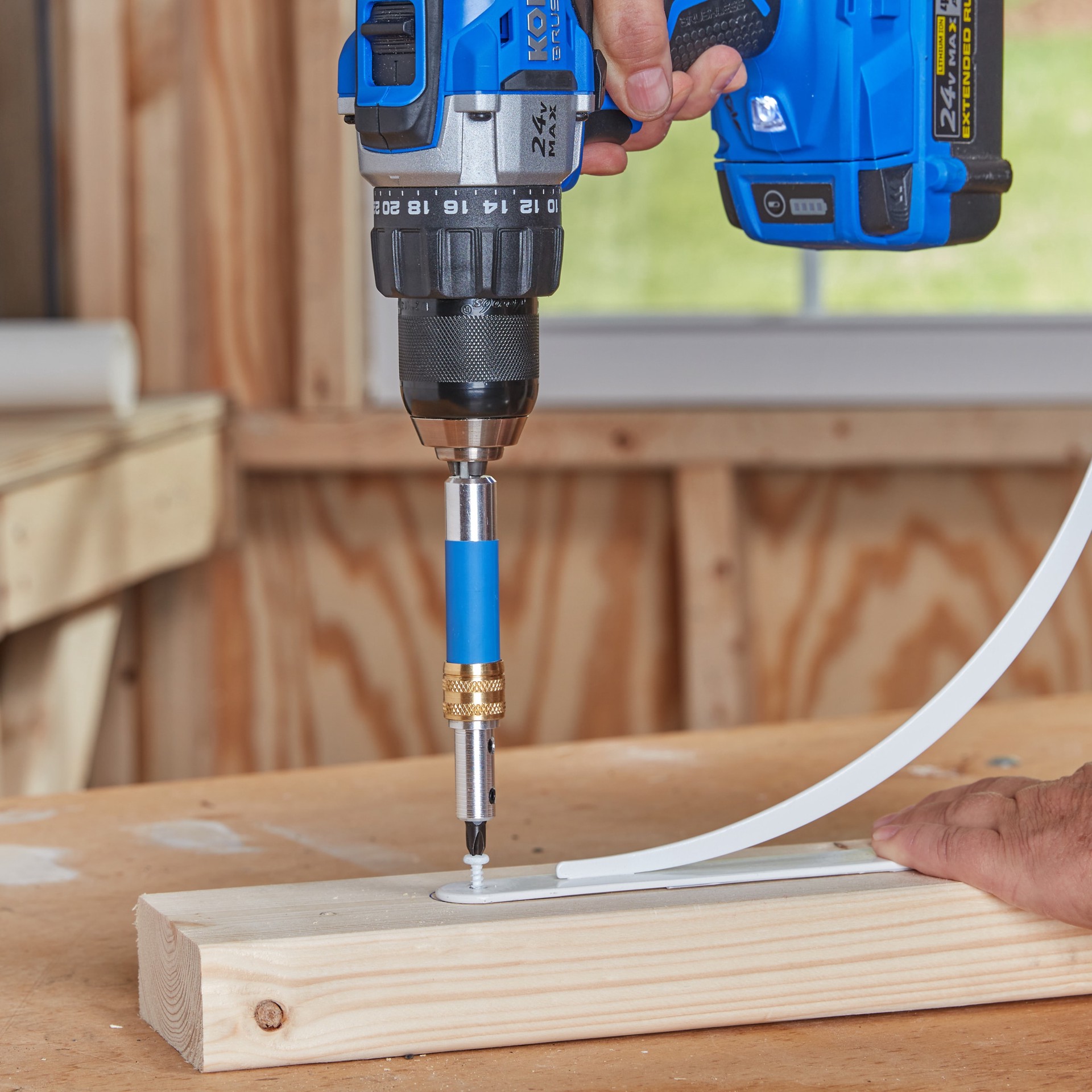 slide 5 of 6, Kobalt Magnetic Screwdriving bit drive guide Individual, 1 ct