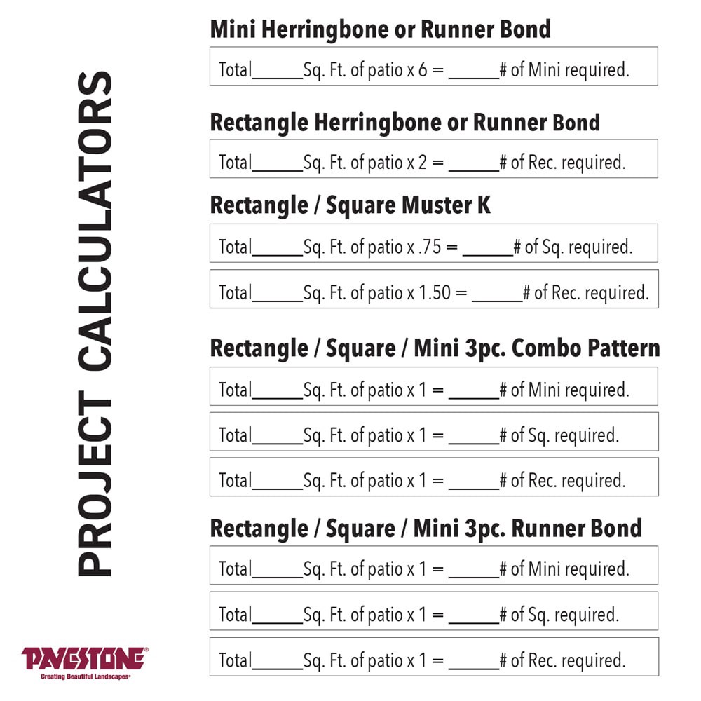 slide 5 of 6, Pavestone 7-in L x 7-in W x 1.75-in H Rectangle Tan/tumbled Concrete Paver, 1 ct