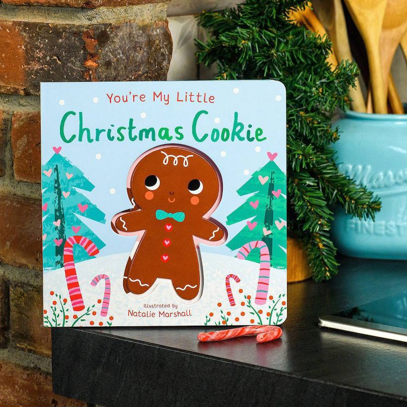 slide 5 of 6, Silver Dolphin You're My Little Christmas Cookie - 2nd Edition by Nicola Edwards (Board Book), 1 ct