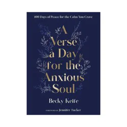 Random House A Verse a Day for the Anxious Soul - by Becky Keife (Hardcover)