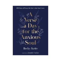 Random House A Verse a Day for the Anxious Soul - by Becky Keife (Hardcover)