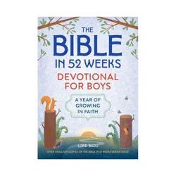 Sourcebooks The Bible in 52 Weeks Devotional for Boys - by Lord Badu (Paperback)