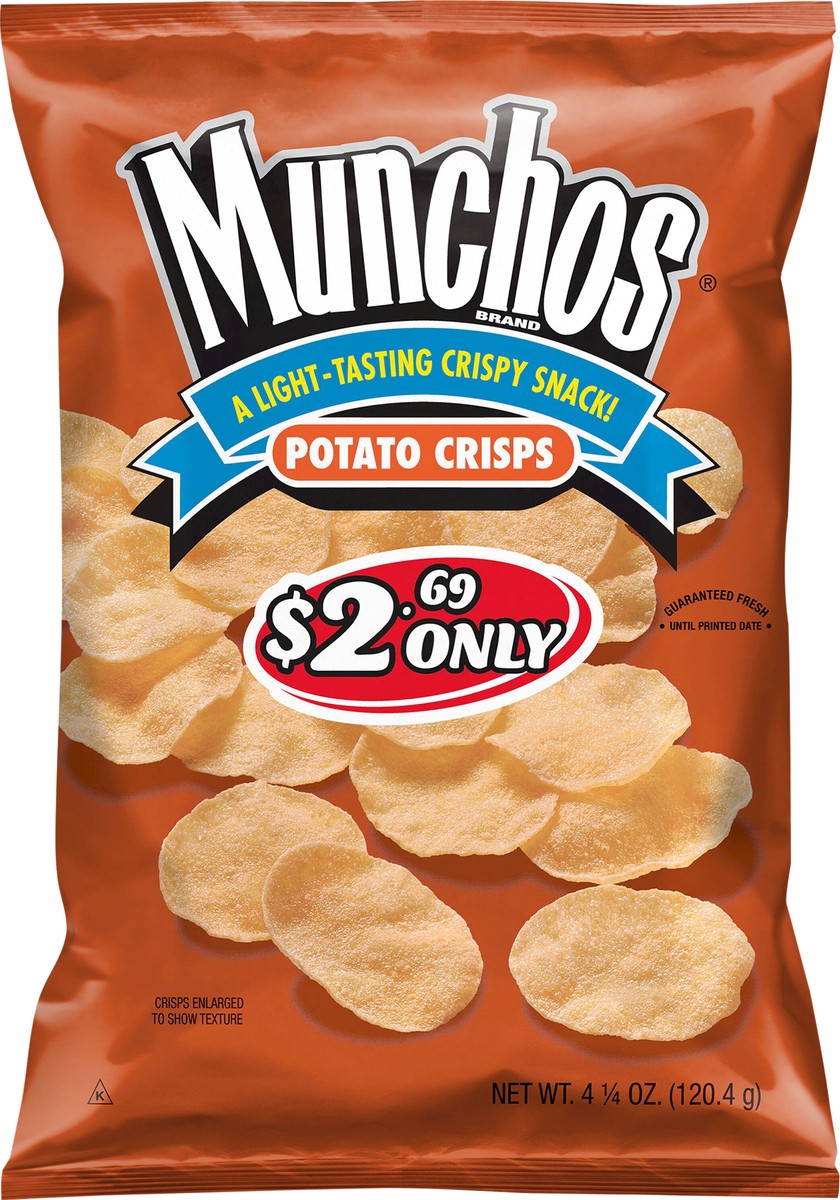 slide 3 of 4, Munchos Potato Crisps, 4.25 oz
