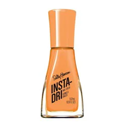 Sally Hansen Insta-Dri Nail Polish - Electric Feels Collection - Peachy Flare - 0.31 fl oz: Nail Care, Smooth Opaque Finish