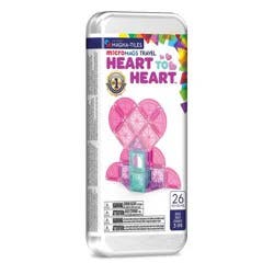 MAGNA-TILES MicroMAGS Travel Set - Heart to Heart