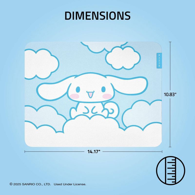 slide 5 of 7, Razer Gigantus V2 Soft Gaming Mouse Mat - Medium - Cinnamoroll Edition, 1 ct