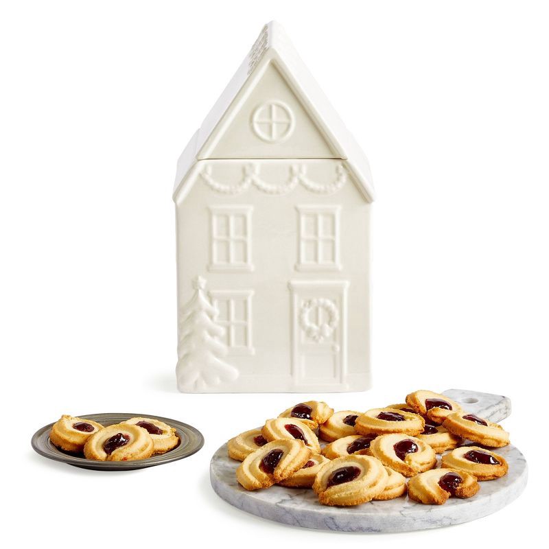 slide 2 of 5, Harry & David Cookie Jar with Strawberry Shortbread Cookies Christmas Gift Set - 9oz, 9 oz