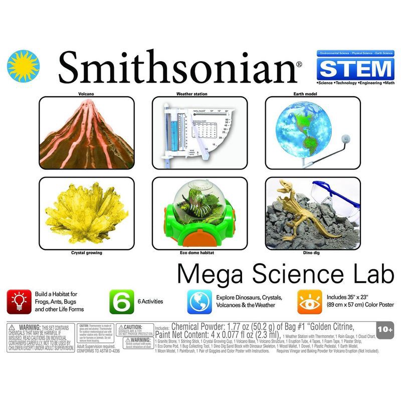slide 2 of 4, Smithsonian Mega Science, 1 ct