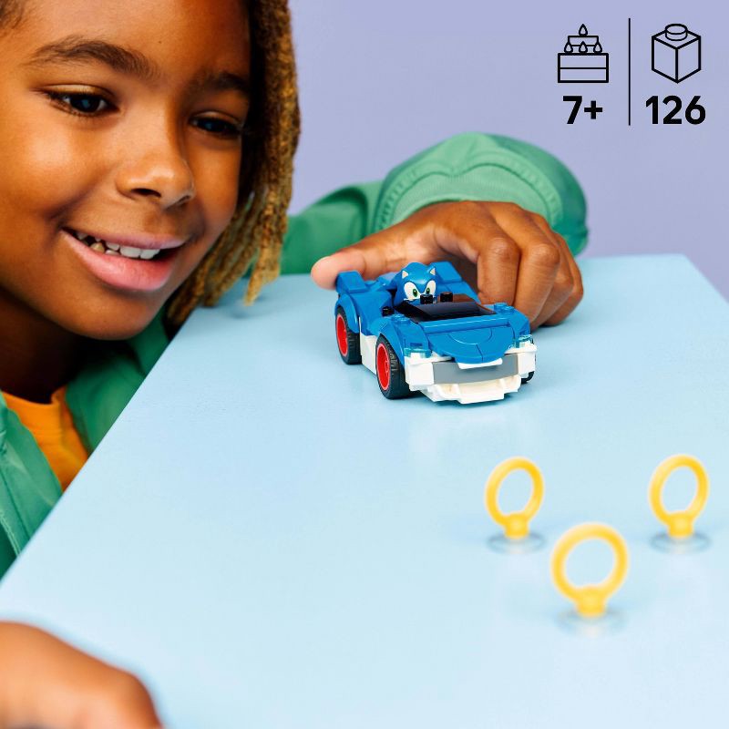 slide 2 of 6, LEGO Sonic the Hedgehog Sonic: Speedster Lightning 77117, 1 ct