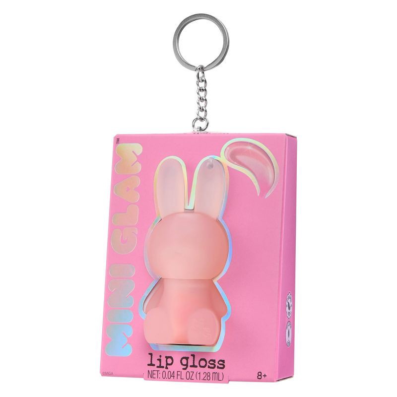 slide 4 of 9, Mini Glam Cosmetics - Bunny Lip Gloss Pink, 1 ct