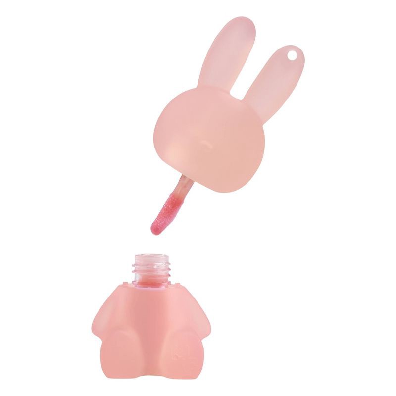 slide 6 of 9, Mini Glam Cosmetics - Bunny Lip Gloss Pink, 1 ct