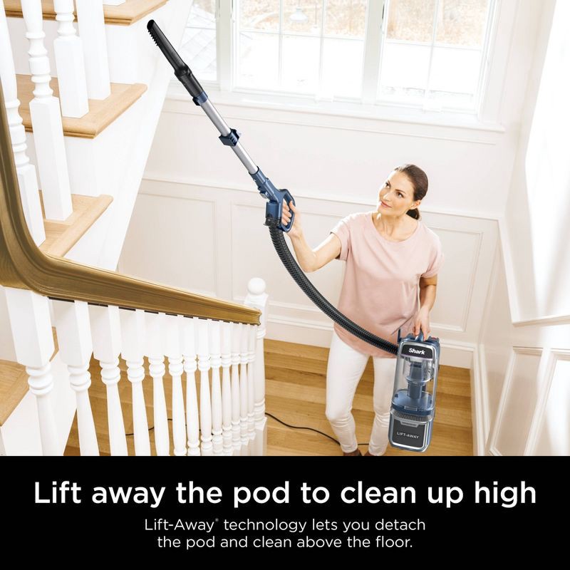 slide 4 of 12, Shark Lift-Away with PowerFins HairPro and Odor Neutralizer Technology Upright Vacuum LA486, 1 ct