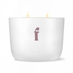 Being Frenshe Desert Rose Reset Candle - 8oz: Approximate Burn Time 45 Hours, Glass Container, 2 Wicks