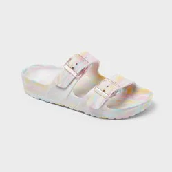 Kids' Noa Footbed Sandals - Cat & Jack™ Multicolored 1
