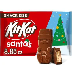 Kit Kat Christmas Milk Chocolate Santas Snack Size Candy - 8.85oz
