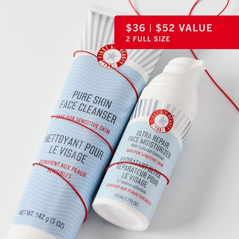 slide 7 of 7, FIRST AID BEAUTY Clean + Soft Holiday Kit Secondary - 2pc, 2 ct
