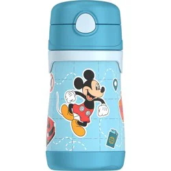 Thermos 10oz Stainless Steel Straw Tumbler - Mickey New