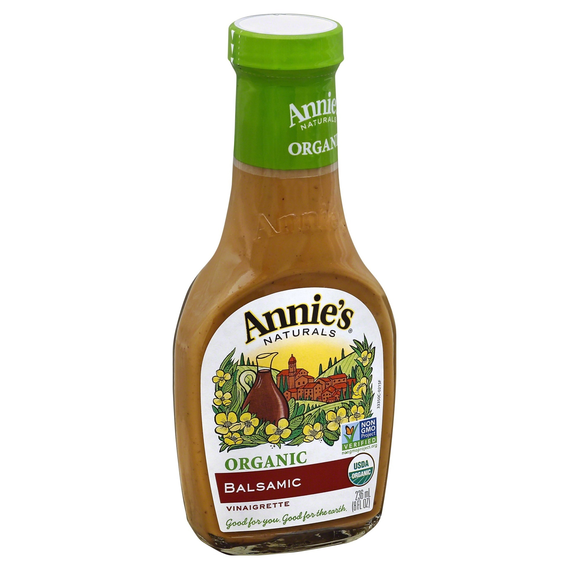 slide 1 of 1, Annie's Homegrown Organic Roasted Garlic Vinaigrette, 8 fl oz