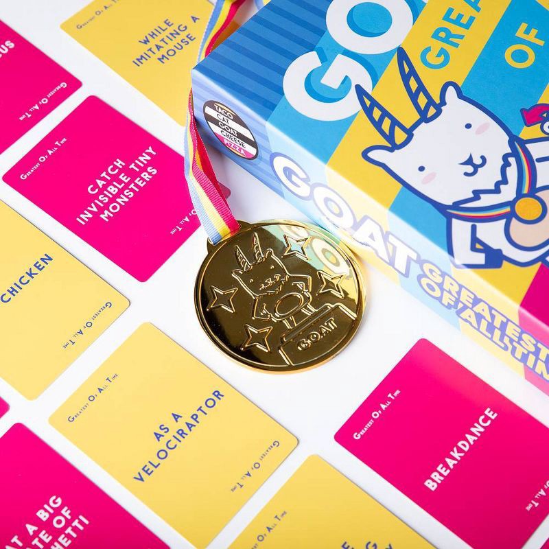 slide 2 of 4, Dolphin Hat Games GOAT Card Game, 1 ct