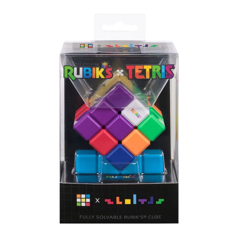 slide 9 of 9, Rubik's Cube Tetris Brainteaser, 1 ct
