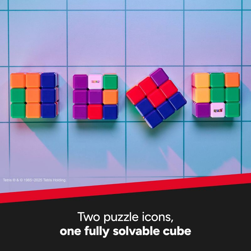 slide 11 of 15, Rubik's Cube Tetris Brainteaser, 1 ct