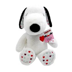 Peanuts Snoopy Valentine Plush Baby Learning Toy